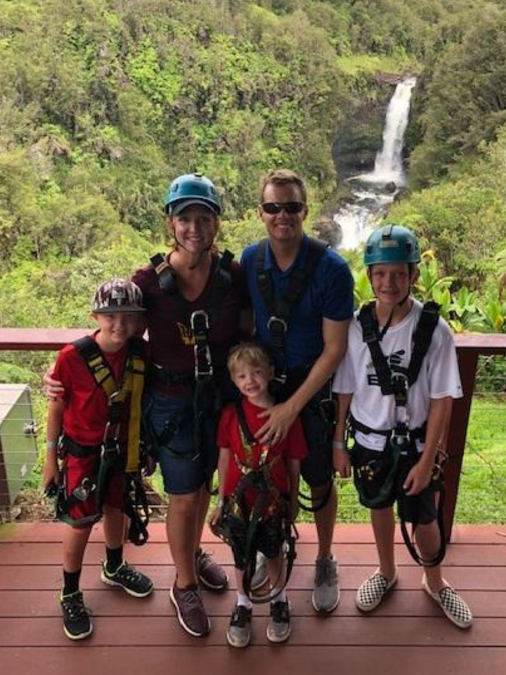 Bridget and family.