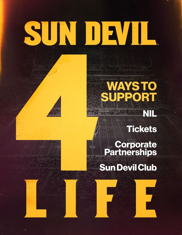 Sun Devil For Life Poster