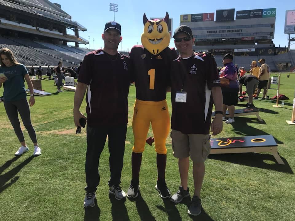 Sparky with Ray Ciferno and Shawn Daffara